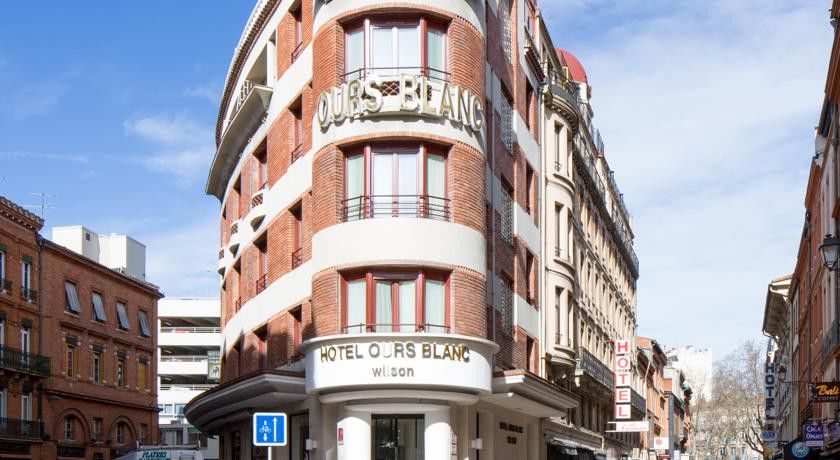 Hotel Ours Blanc - Wilson Τουλούζη Εξωτερικό φωτογραφία